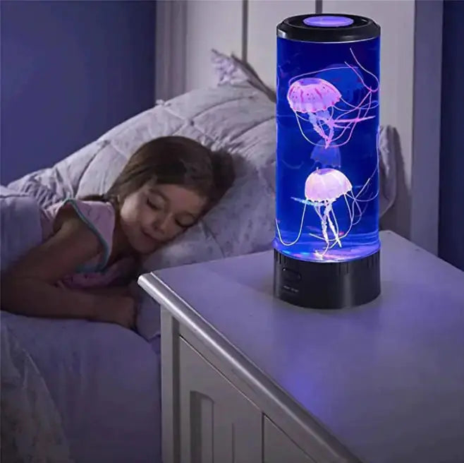 Lampe Meduse Entspannend LED Jellyfish Night Light