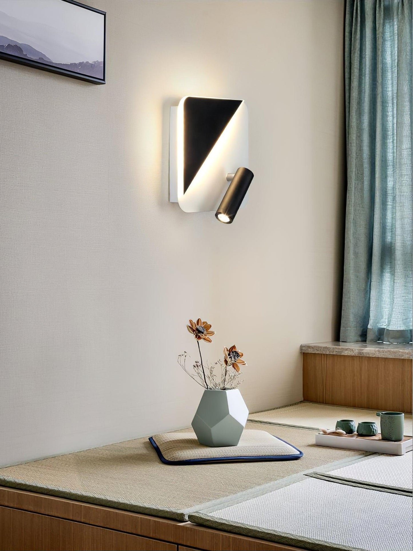 Kneeland Rotatable Wall Lamp with Integrated LED Light
