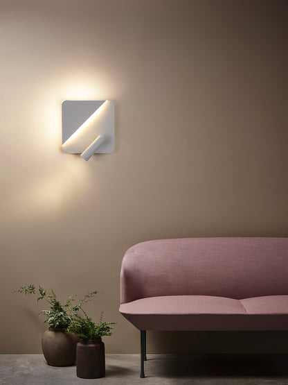 Kneeland Rotatable Wall Lamp with Integrated LED Light