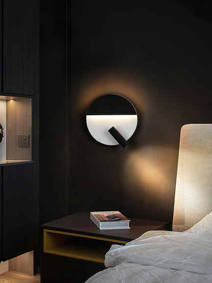 Kneeland Rotatable Wall Lamp with Integrated LED Light