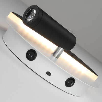 Kneeland Rotatable Wall Lamp with Integrated LED Light