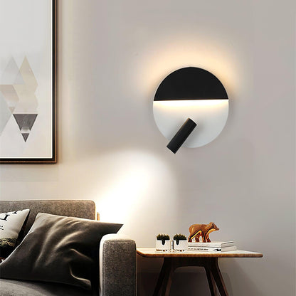 Kneeland Rotatable Wall Lamp with Integrated LED Light