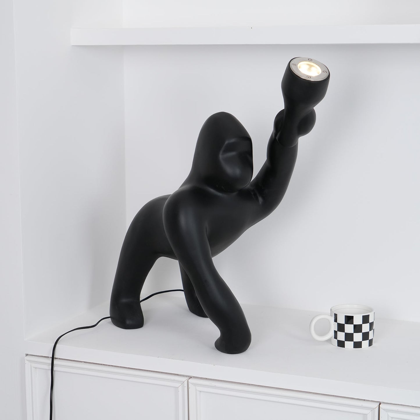 Kong Floor Lamp with Adjustable Arm - Modern LED Lighting