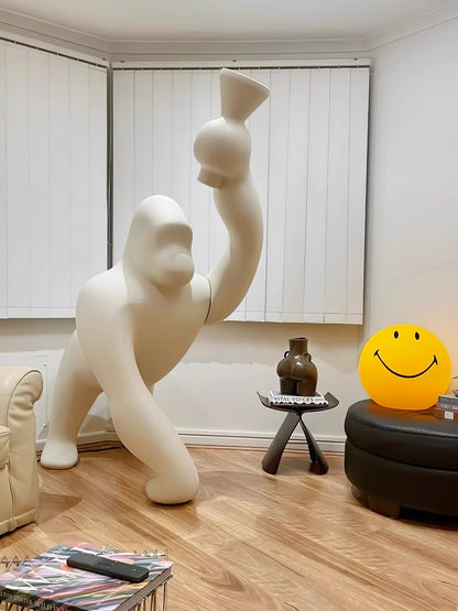 Kong Floor Lamp with Adjustable Arm - Modern LED Lighting