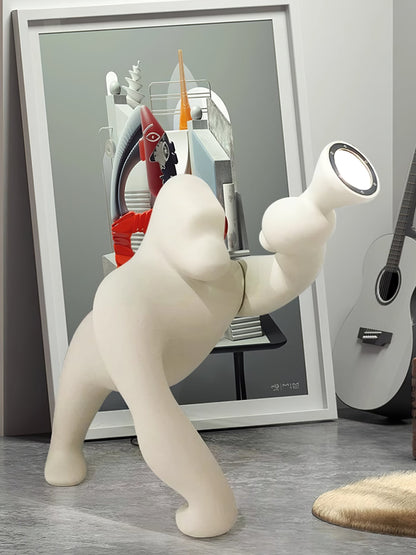 Kong Floor Lamp with Adjustable Arm - Modern LED Lighting