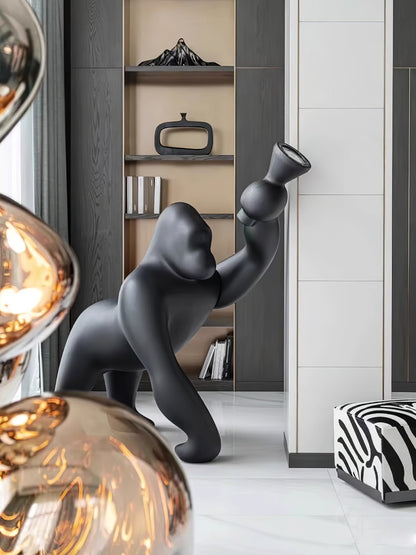Kong Floor Lamp with Adjustable Arm - Modern LED Lighting