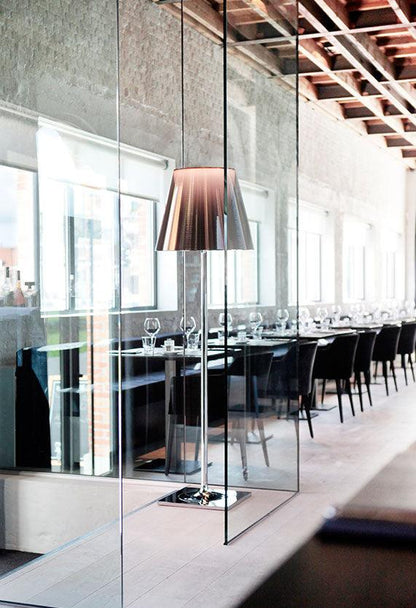 Chrome Prism Floor Lamp - LED Indoor Lighting 160cm