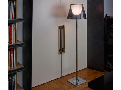 Chrome Prism Floor Lamp - LED Indoor Lighting 160cm