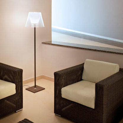 Chrome Prism Floor Lamp - LED Indoor Lighting 160cm
