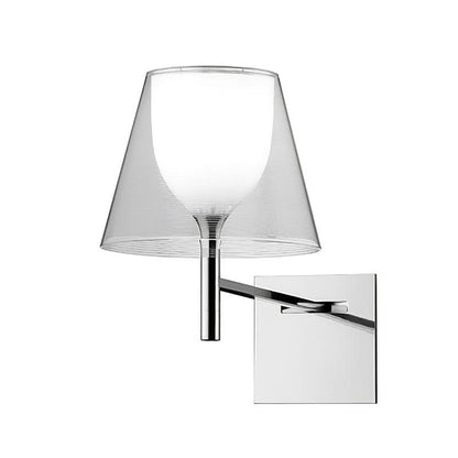 Chrome Prism Wall Lamp - Elegant LED Indoor Lighting