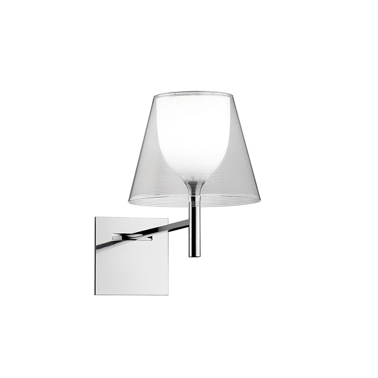 Chrome Prism Wall Lamp - Elegant LED Indoor Lighting