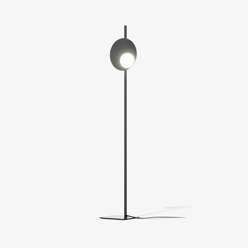 Kwic Floor Lamp with LED Light, Modern Design, Black