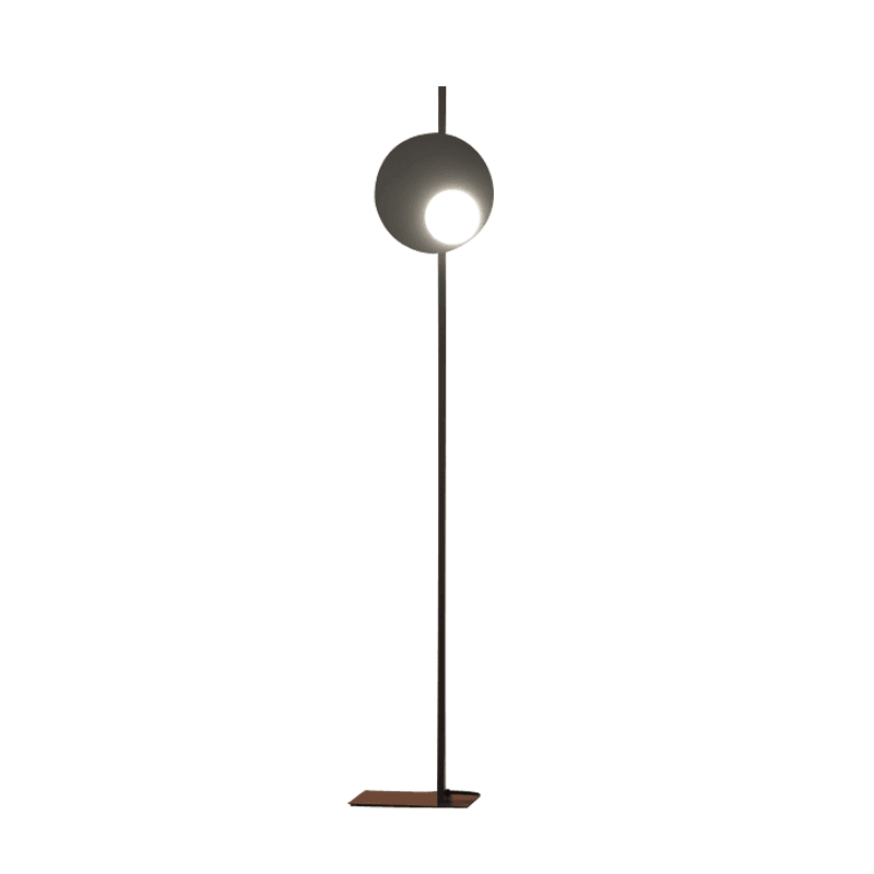 Kwic Floor Lamp with LED Light, Modern Design, Black