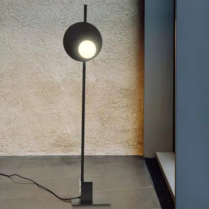 Kwic Floor Lamp with LED Light, Modern Design, Black