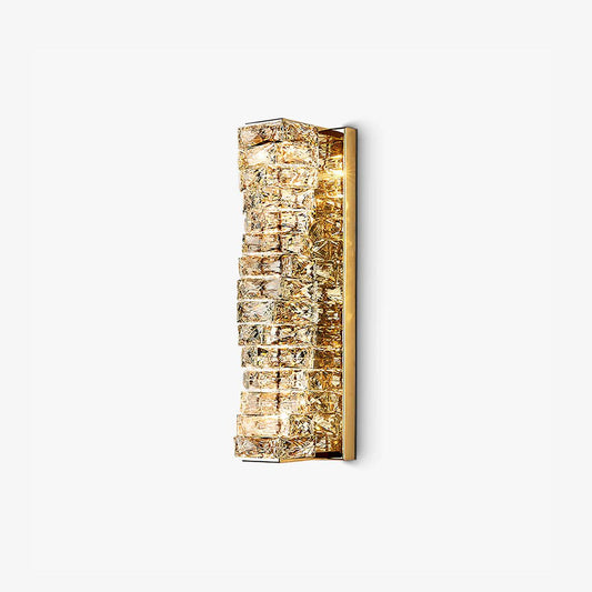 Laminated Crystal Wall Light with LED, Modern Design