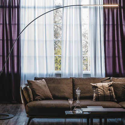 Lampo Floor Lamp - Modern LED Arc Light for Living Room