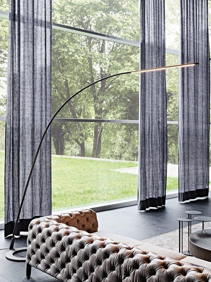 Lampo Floor Lamp - Modern LED Arc Light for Living Room