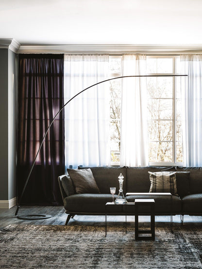 Lampo Floor Lamp - Modern LED Arc Light for Living Room