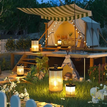 Lantern Garden Solar Outdoor Light with Remote Control