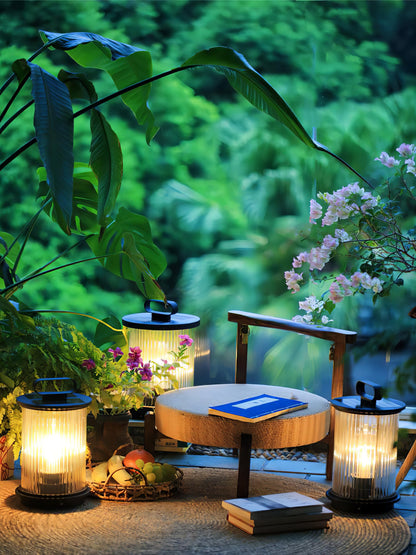 Lantern Garden Solar Outdoor Light with Remote Control