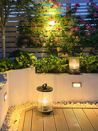 Lantern Garden Solar Outdoor Light with Remote Control