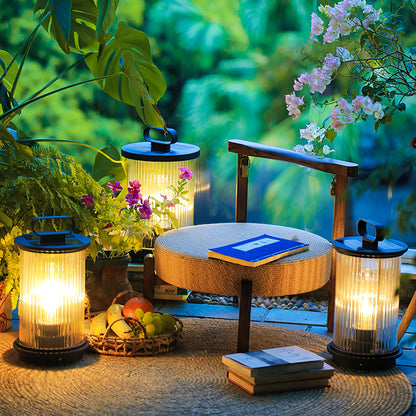 Lantern Garden Solar Outdoor Light with Remote Control