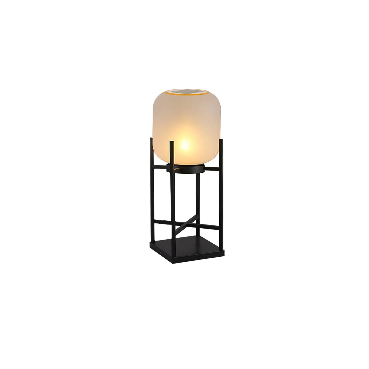 Solar Floor Lamp Lantern for Outdoors - Waterproof LED Light