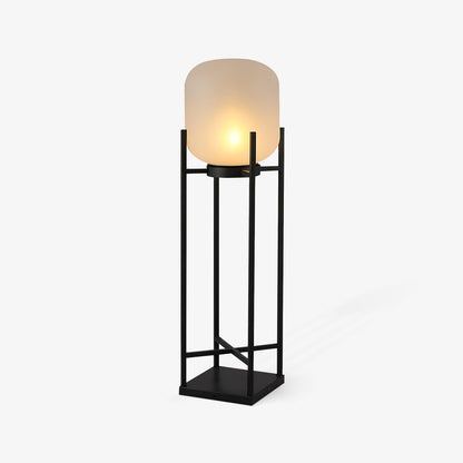 Solar Floor Lamp Lantern for Outdoors - Waterproof LED Light