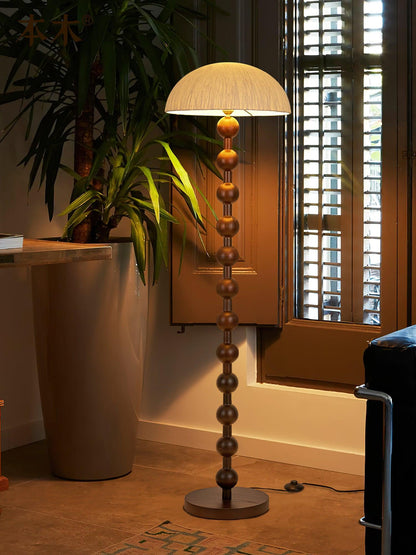 Lanvin Floor Lamp - LED Reading Light with White Shade