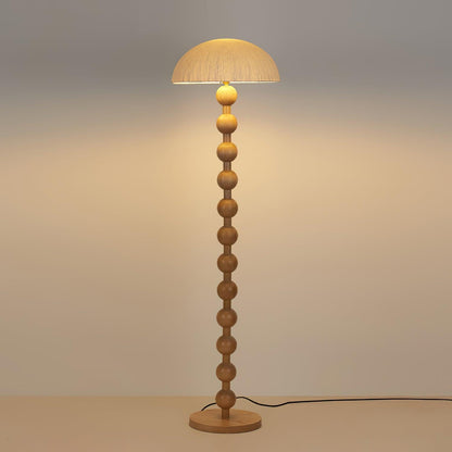 Lanvin Floor Lamp - LED Reading Light with White Shade