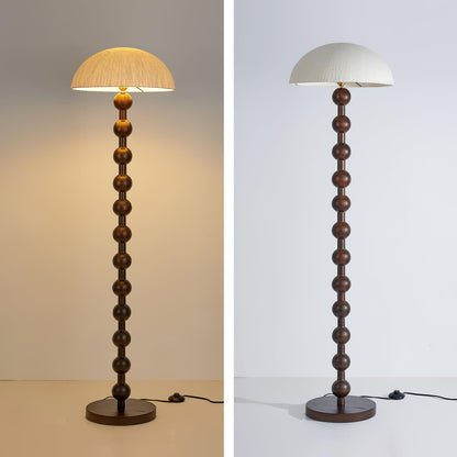 Lanvin Floor Lamp - LED Reading Light with White Shade