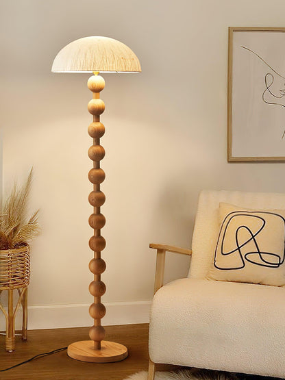 Lanvin Floor Lamp - LED Reading Light with White Shade