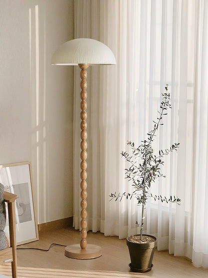 Lanvin Floor Lamp - LED Reading Light with White Shade