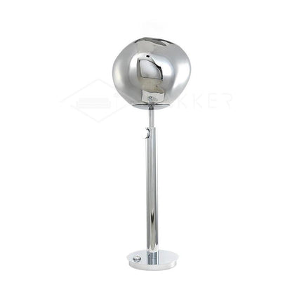 Lava Art Floor Lamp with LED, Dimmable, Copper Finish