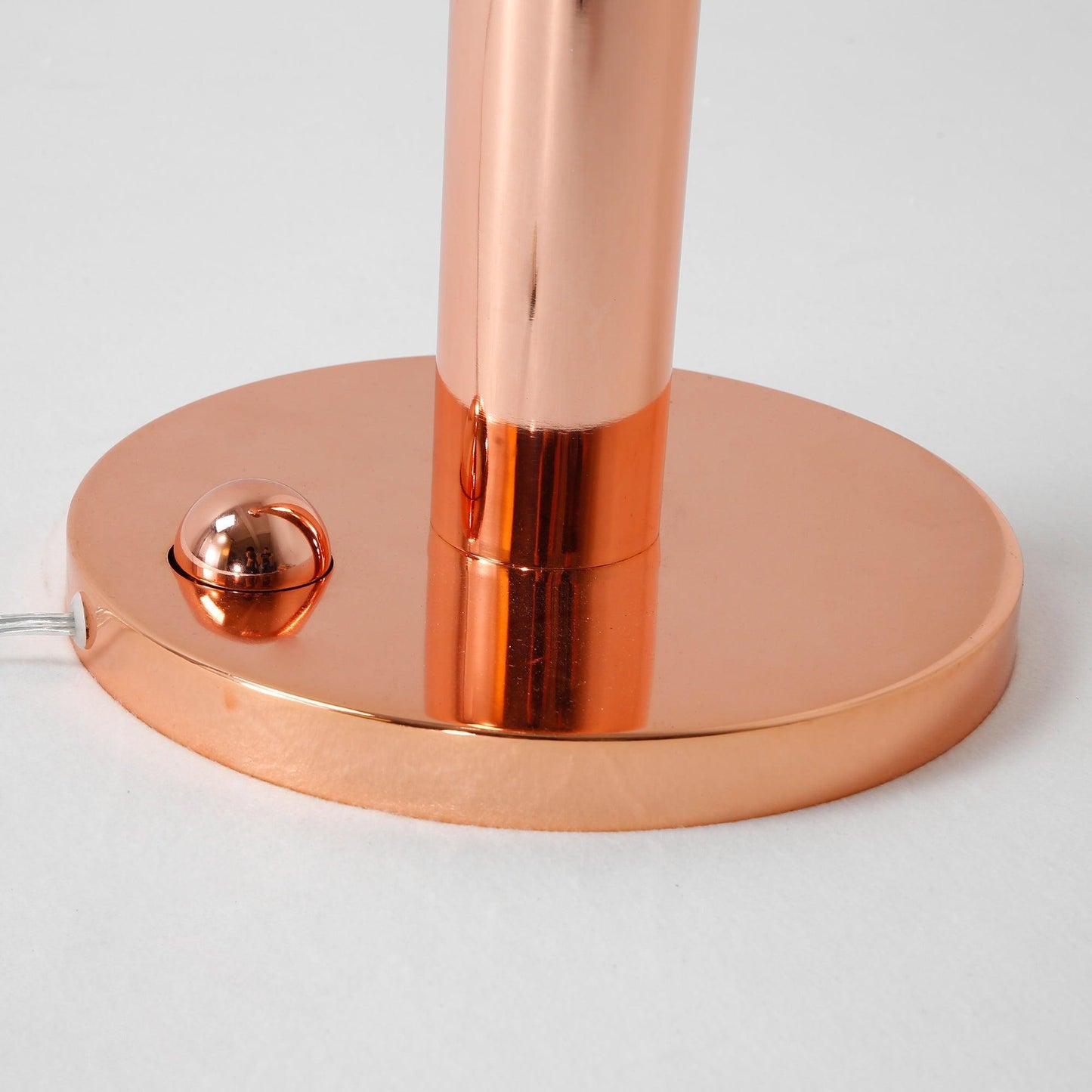 Lava Art Floor Lamp with LED, Dimmable, Copper Finish
