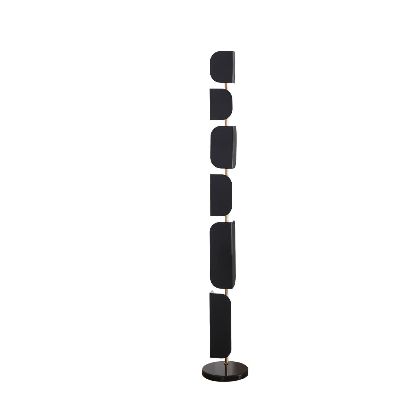 Leagan Floor Lamp - LED Metal Marble Indoor Light