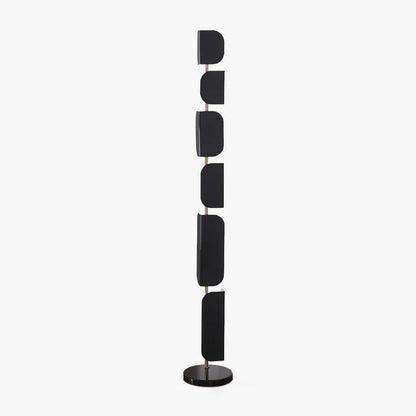 Leagan Floor Lamp - LED Metal Marble Indoor Light