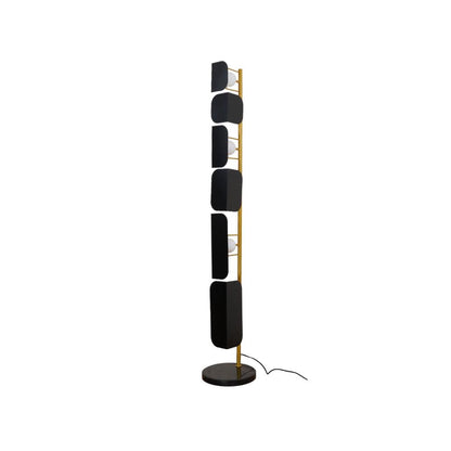 Leagan Floor Lamp - LED Metal Marble Indoor Light