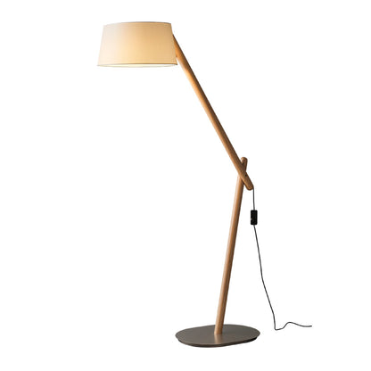 Lean Pivot Floor Lamp with Adjustable Arm LED Light