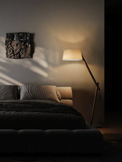 Lean Pivot Floor Lamp with Adjustable Arm LED Light