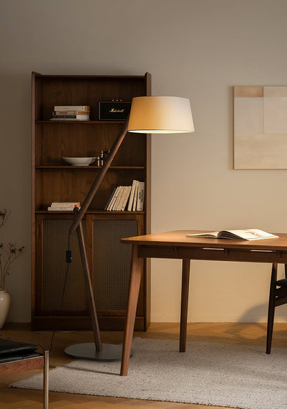 Lean Pivot Floor Lamp with Adjustable Arm LED Light