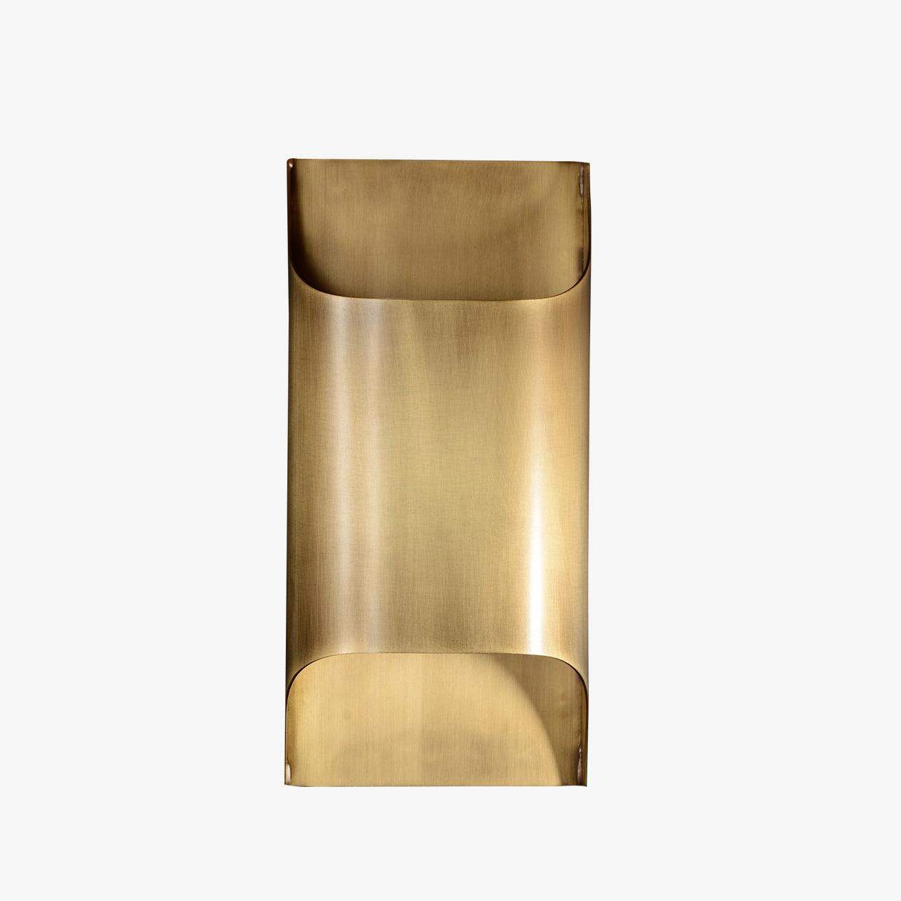 Leclerc Brass Wall Lamp LED Indoor Lighting Fixture Set of 2