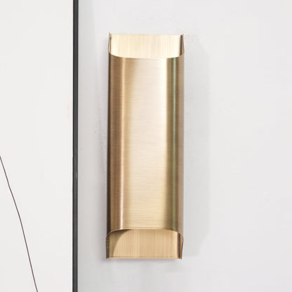 Leclerc Brass Wall Lamp LED Indoor Lighting Fixture Set of 2