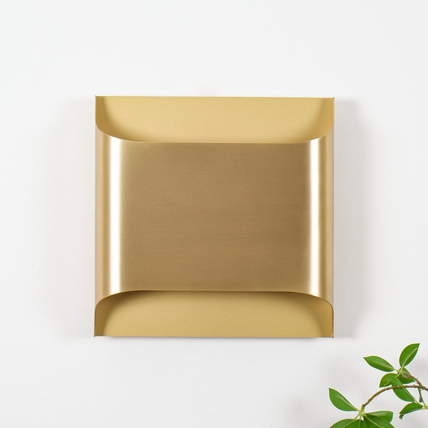 Leclerc Brass Wall Lamp LED Indoor Lighting Fixture Set of 2