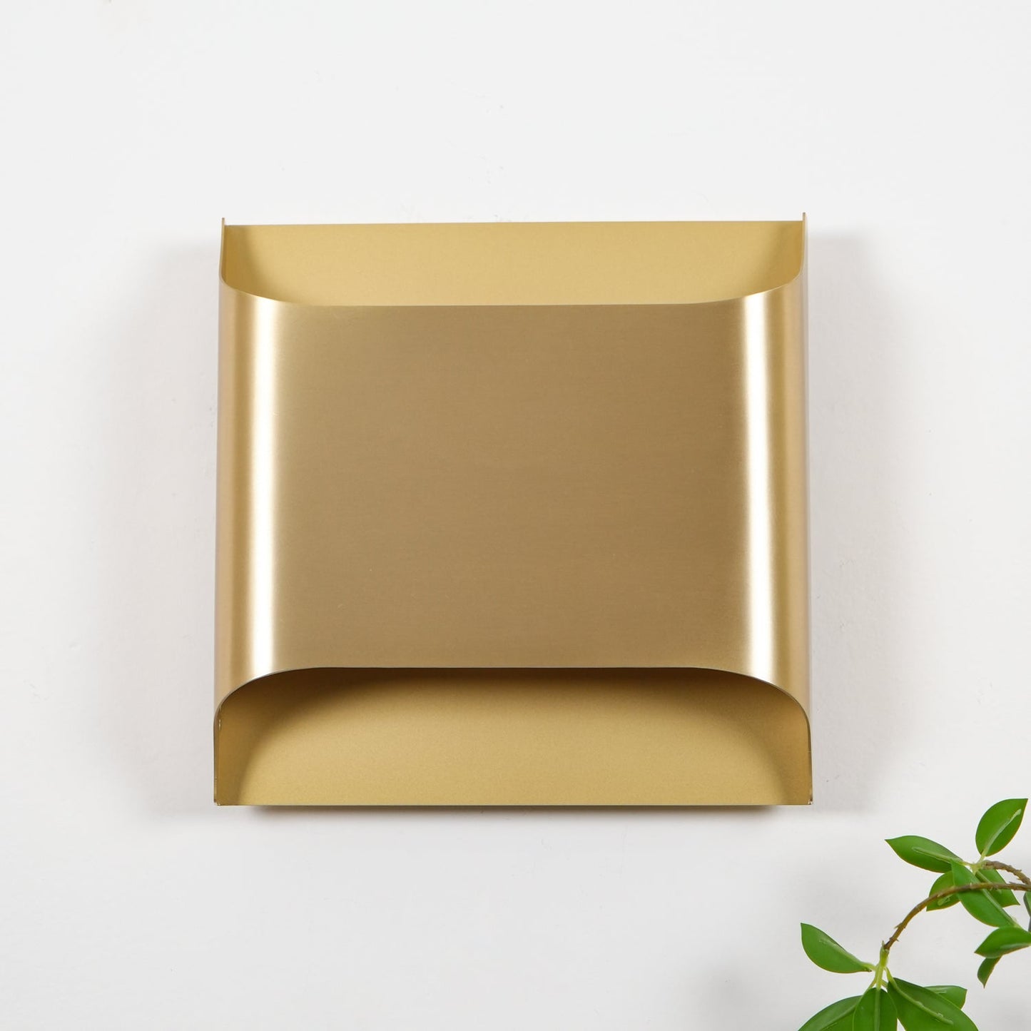 Leclerc Brass Wall Lamp LED Indoor Lighting Fixture Set of 2