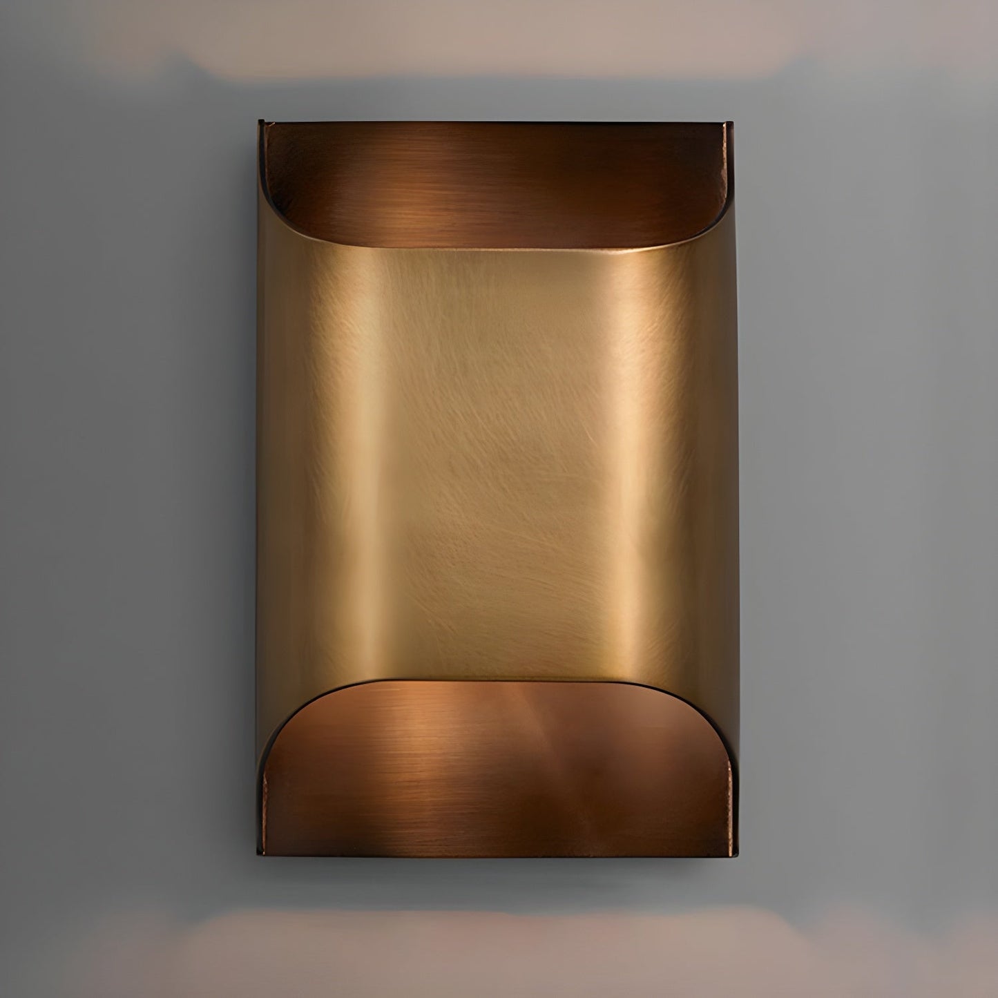 Leclerc Brass Wall Lamp LED Indoor Lighting Fixture Set of 2