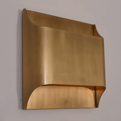 Leclerc Brass Wall Lamp LED Indoor Lighting Fixture Set of 2