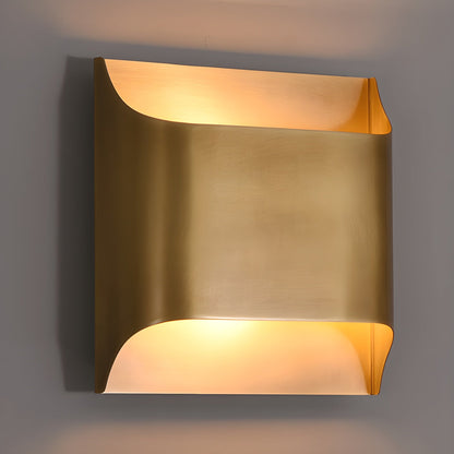 Leclerc Brass Wall Lamp LED Indoor Lighting Fixture Set of 2