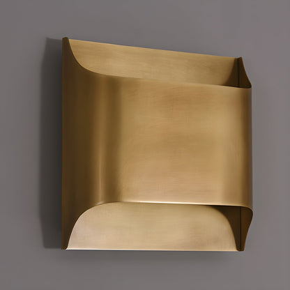 Leclerc Brass Wall Lamp LED Indoor Lighting Fixture Set of 2