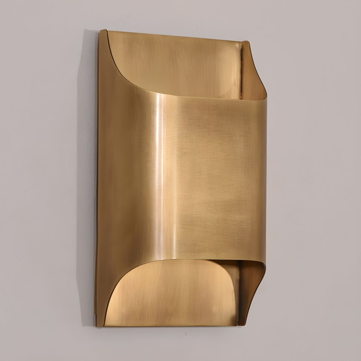 Leclerc Brass Wall Lamp LED Indoor Lighting Fixture Set of 2